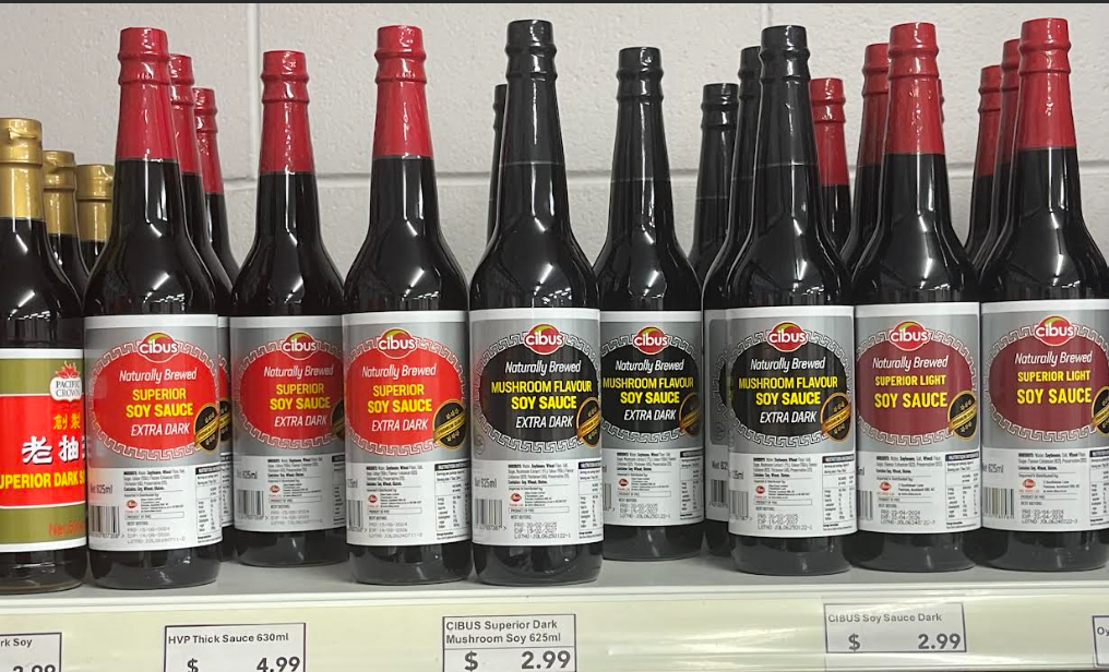Halal soy sauce available at Paradise Halal Butchery